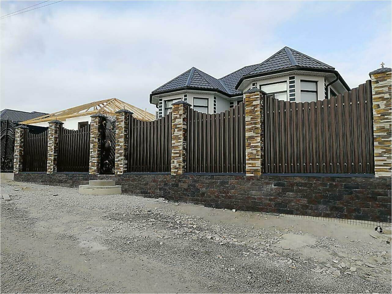 забор из штакетника 110м фото3 в Ульяновске