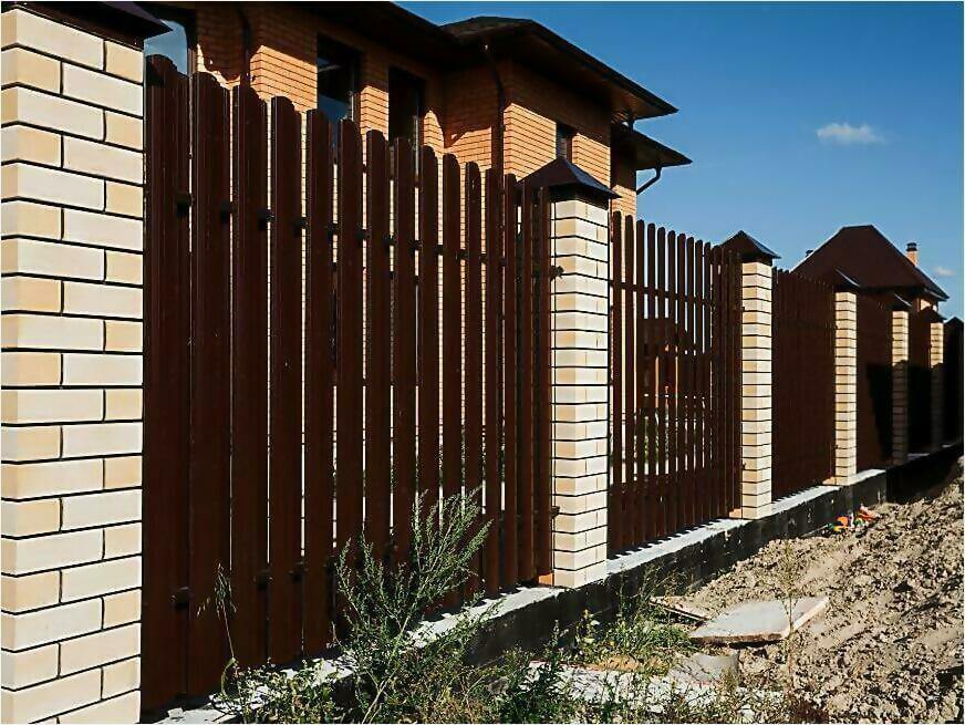 забор из штакетника 115м фото1 в Ульяновске